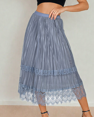 Royalfashion Női kétoldalas midi szoknya