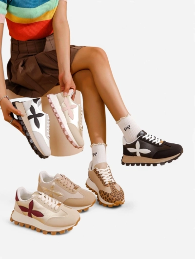 Royalfashion Női sportos sneakers vastag talppal Aloqa