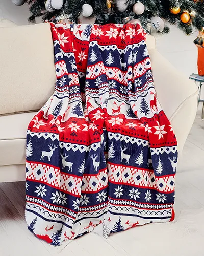 Royalfashion Karácsonyi takaró 160x200