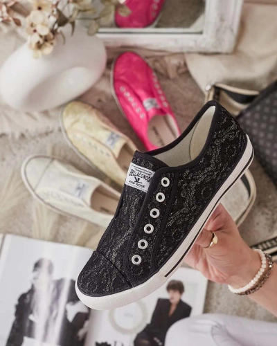 Royalfashion női Imilla brokátos tornacipő