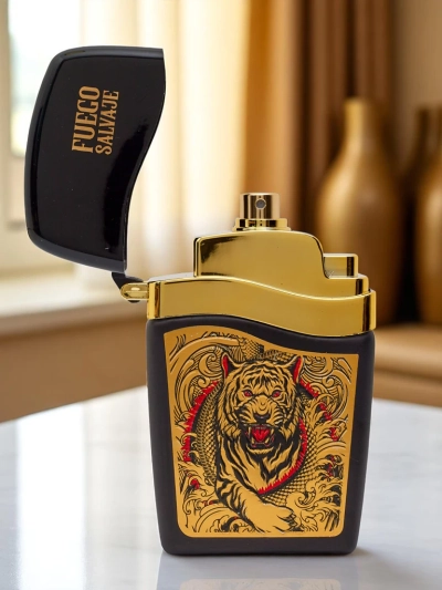 Férfiaknak szánt, Fuego Salvaje ihlette Eau de Parfum