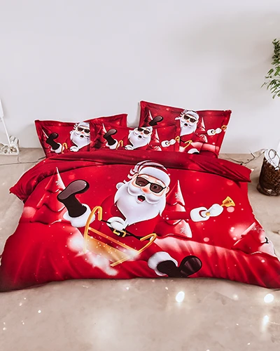 Royalfashion Karácsonyi ágynemű 160x200-as Garnitúra 3 DARABOS