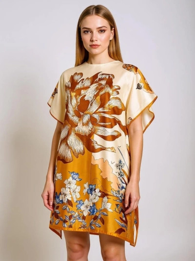 Sukienka Pareo Callista Royalfashion – Wielokolorowa Elegancja na Lato