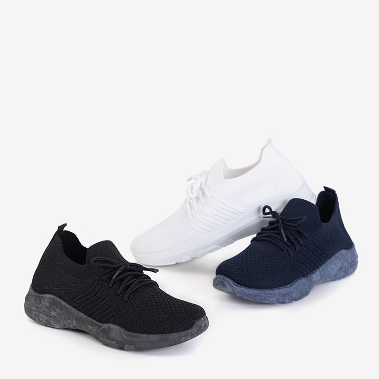 Savina fekete női sportcipő - Lábbeli