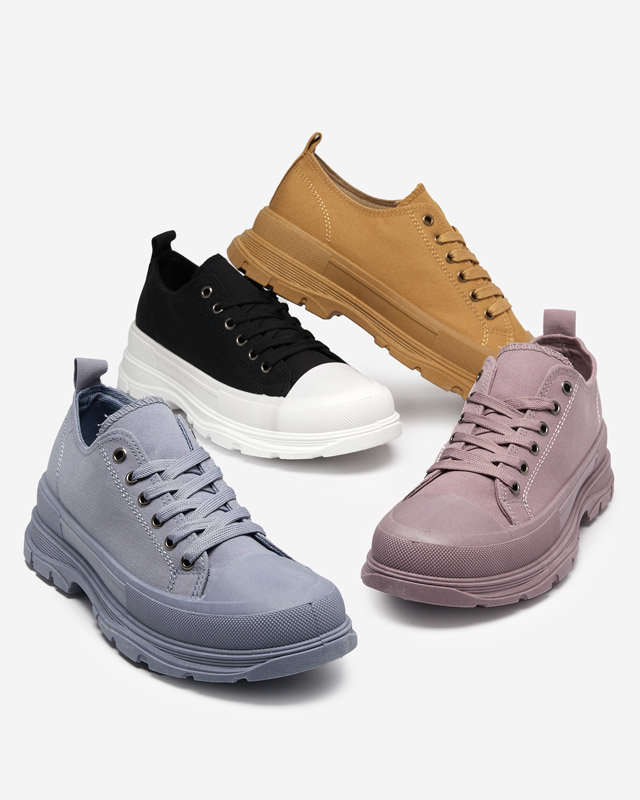 OUTLET Fekete női sportcipő Duami- Footwear