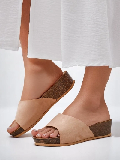 Royalfashion Női szandál alacsony wedge-kel Maderas
