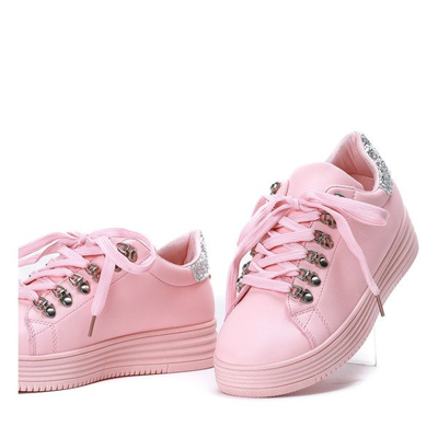 Rica rózsaszín csillogó cipők - Cipők