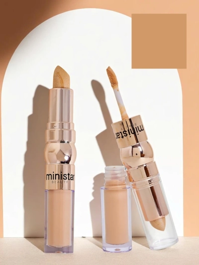 Stift highlighter és folyékony korrektor arcra 2 az 1-ben Golden Biscut