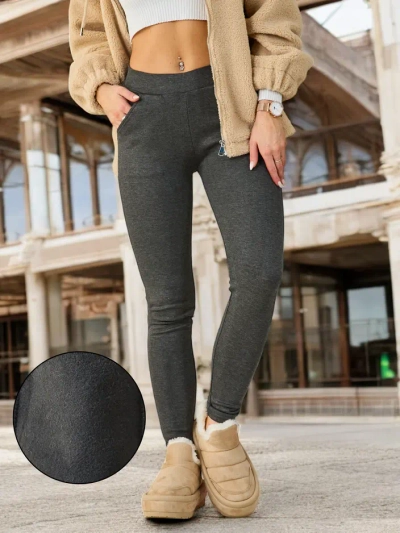 Royalfashion Női meleg pamut leggings
