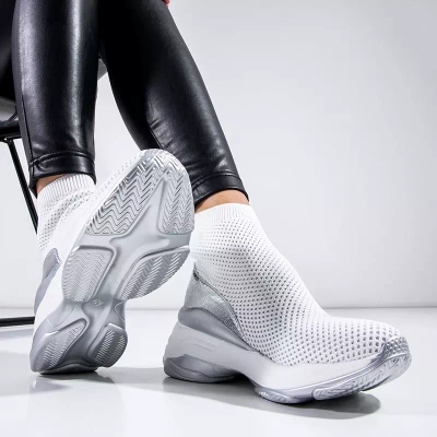 OUTLET Fehér magas szárú sportcipő a Lupine cégtől - Footwear