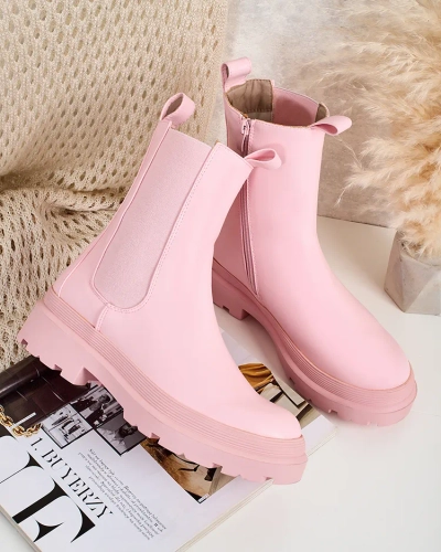 Royalfashion Eko bőr női csizma Ereste