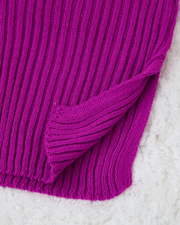 Royalfashion Lila női pulóver ruha