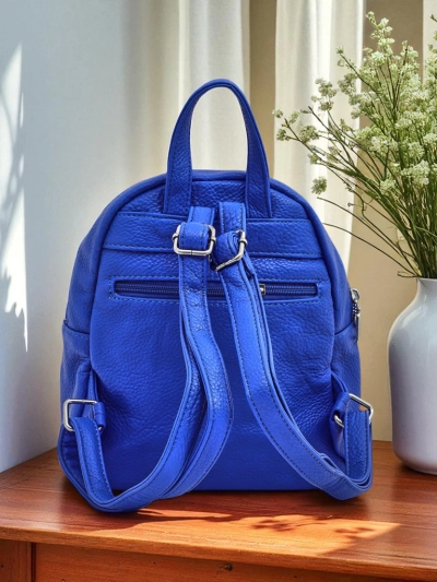 Ariadne Bianco Azzurro RoyalEco női hátizsák Królewska Moda 25x25x10