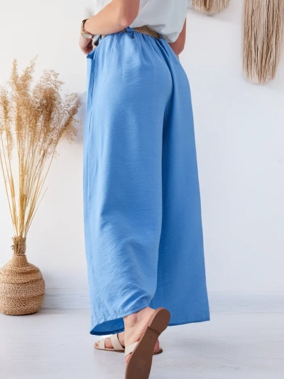 Royalfashion Női Széles Viscose Nadrág