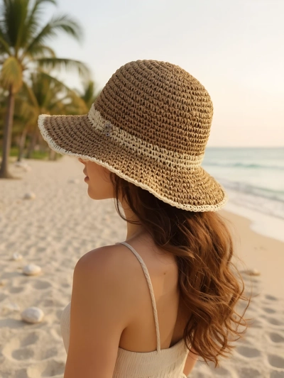 Royalfashion Női szalmakalap Sun Bloom