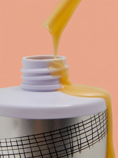 Luxelux White Bandage Sampon megakadályozza a haj töredezését 400 ml