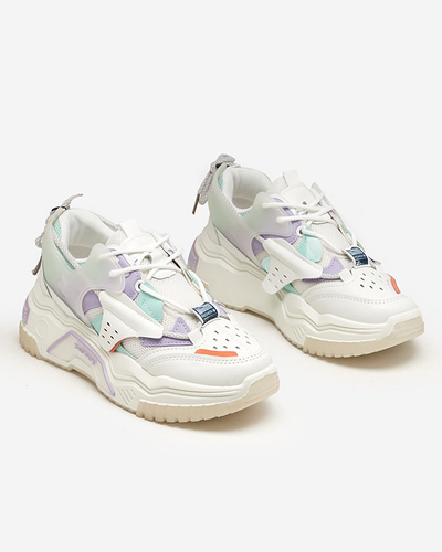 OUTLET Női sportcipő, tornacipő fehér és lila színben Xillop - Lábbeli