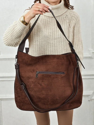 Donenn női shopper táska öko-velúrból