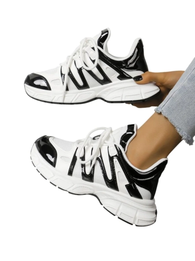 Royalfashion Női sportos sneakers vastag talpon Loness