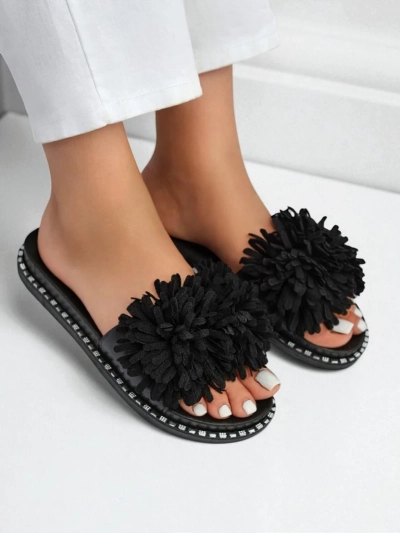 Royalfashion Női lapos talpú papucs Flora Blide