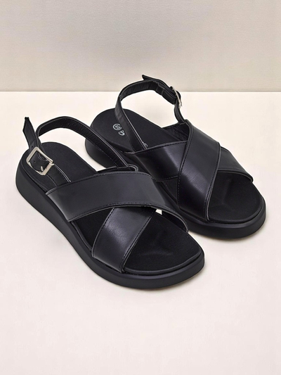 Royalfashion női vastag talpú Riva Star szandál