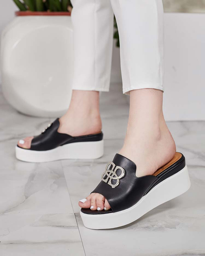 Royalfashion Női Sailme Flip-flop macskabőrből