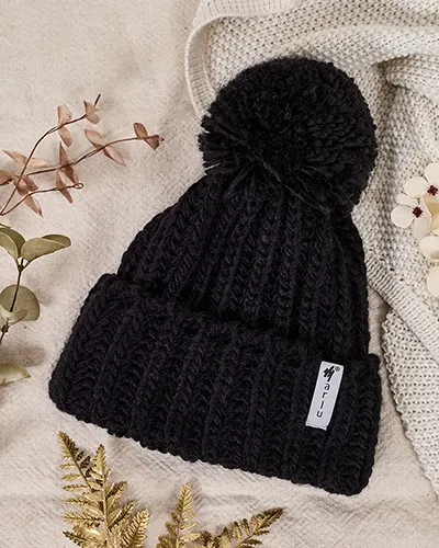 Royalfashion Női kötött sapka bohóccal