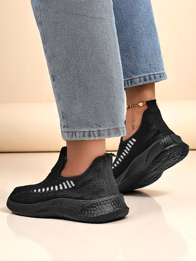 Royalfashion Női felhúzható sportos anyagcipő Sport Slip-On