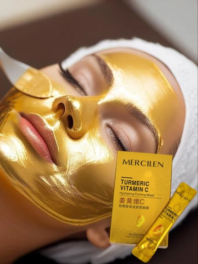 Aurelia Vita Hydrating Maszk kurkumával és C-vitaminnal Mercilen 25ml