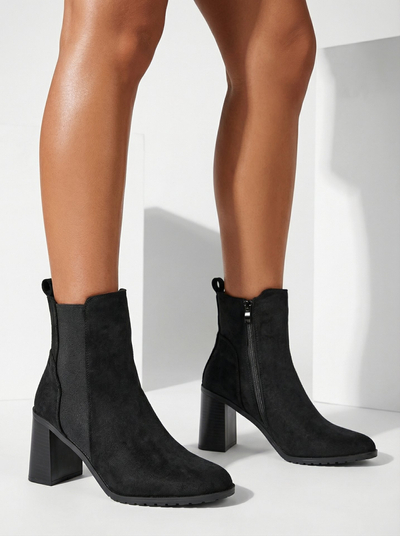 Royalfashion Női bokacsizmák a sarkon Enotto