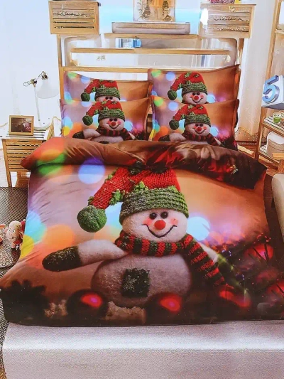 Royalfashion karácsonyi ágynemű szett 160x200 komplett 3 részes