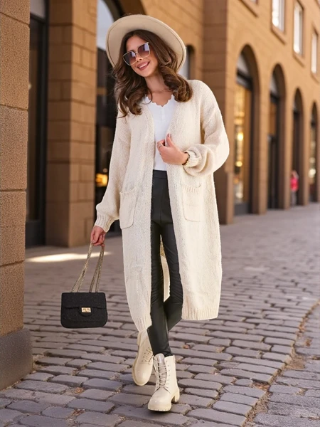 Royalfashion kötött női kardigán