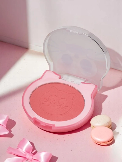 Kevin&Coco Cat Toast Blush Púder Rózsaszín Barma