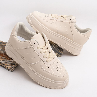 Bézs színű női edzőcipő Silvina - Cipő