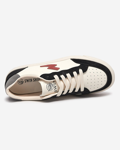 OUTLET White - fekete női sportcipő Rozzuci- Cipők