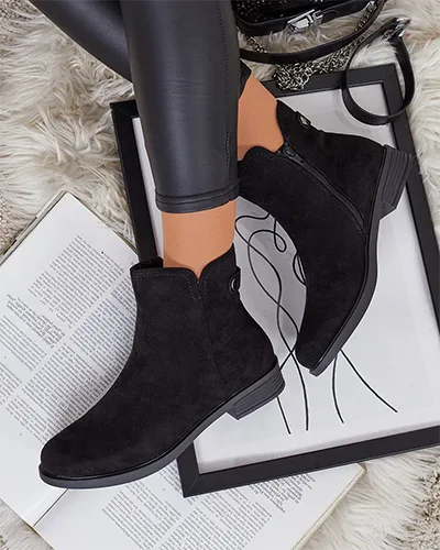 Royalfashion Női eko velúr Dovilla csizma