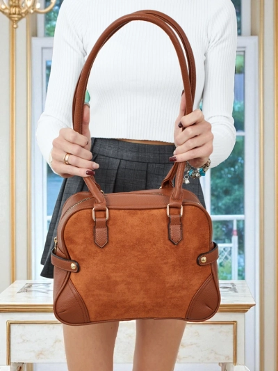 Erelle női shopper táska, öko bőr