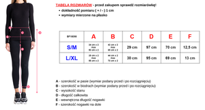 Világosszürke női nadrág ezüst pöttyökkel - Ruházat