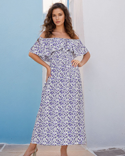 Royalfashion Női midi ruha a'la hiszpanka