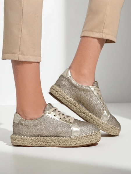 Royalfashion Női cipők csillámokkal Sercele