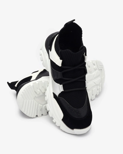 Női fehér-fekete sportcipő Ziragga- Footwear