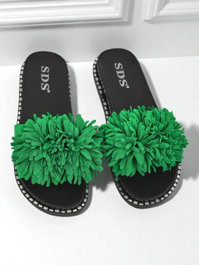 Royalfashion Női lapos talpú papucs Flora Blide