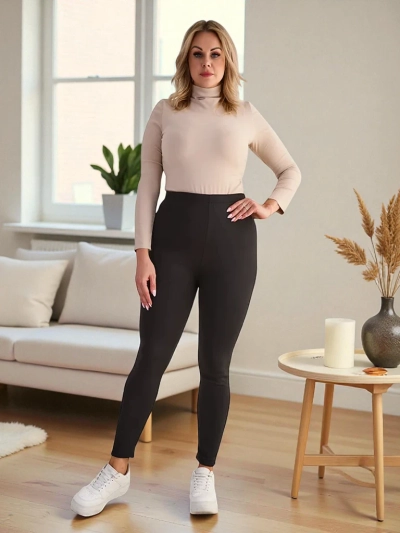 Royalfashion Női szigetelt treggings nadrág PLUS SIZE