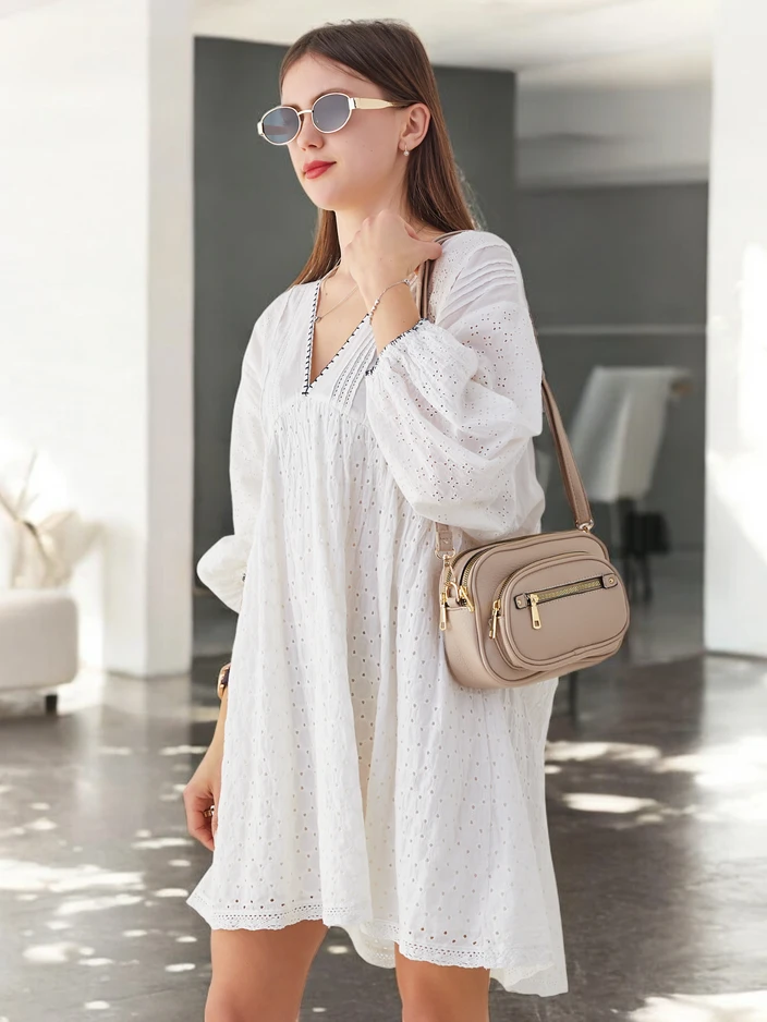 Royalfashion Oval kicsi női táska öko-bőrből