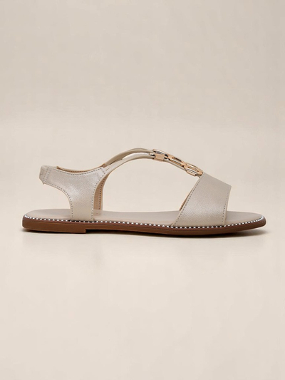 Royalfashion női szandál díszes pántokkal Siena Glow