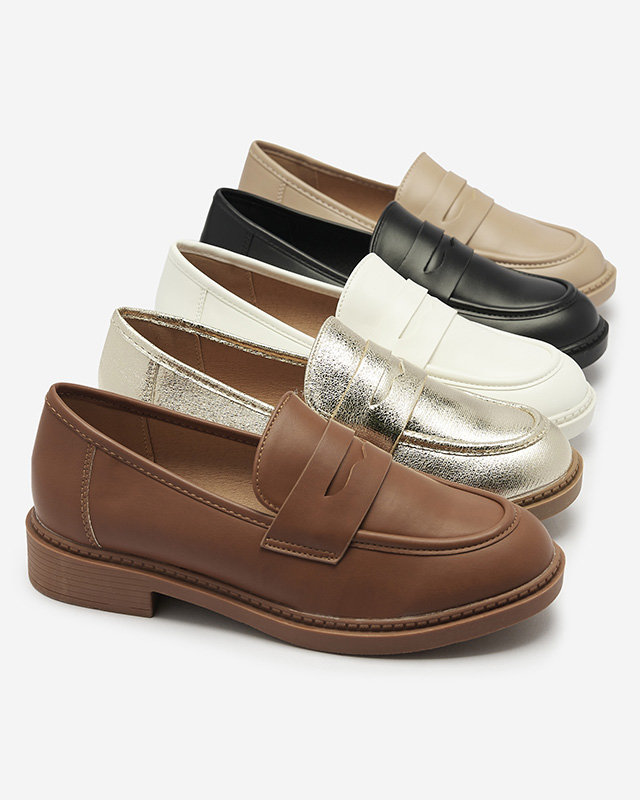 Női mokaszin fehér színben Selenna- Footwear