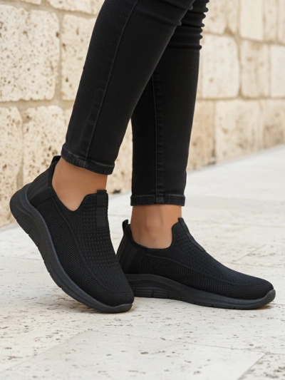 Royalfashion Női Slip-On Szövet Sportcipő Secat