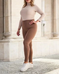 Royalfashion Női szigetelt treggings nadrág PLUS SIZE