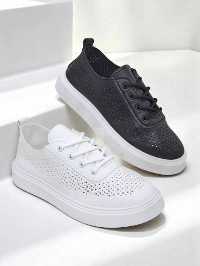 Royalfashion Női Ażurowe Sportos Fűzős Cipő Adette