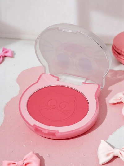 Kevin&Coco Cat Toast Blush Púder Rózsaszín Eper
